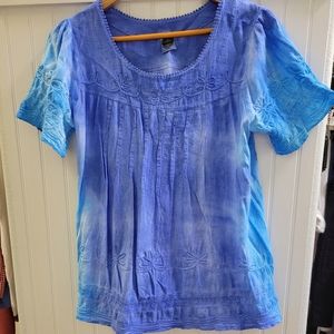 Tie dye blouse